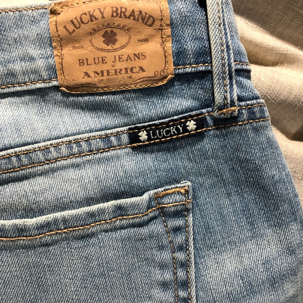Lucky brand crop jeans